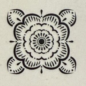 Floral Bohemian Stencil 12x12 - 1 Sheet 🌸DIY Dreamcatcher Wall Art Craft